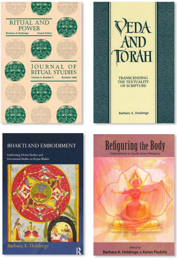 Composite image of four books by Holdrege