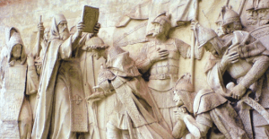 Photo of Medieval Christian relief