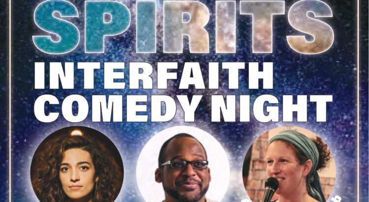 In High Spirits Interfaith Comedy Night Poster
