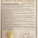 County of Santa Barbara, California: Resolution in support of the women of Iron as they stand against the government of Iran in its persecution of women and violations of human rights